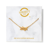 Alpha Delta Pi Old English Necklace