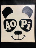 Alpha Omicron Pi Vinyl Decal - Discontinued