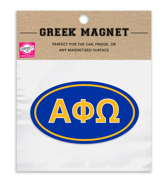 Delta Phi Epsilon Sorority Car Magnet Set Of 2 - Retro Design, Removable & Waterproof