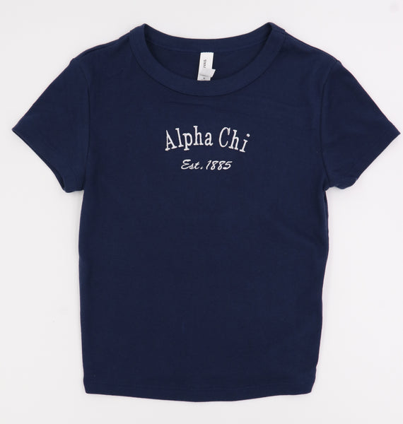 Alpha Chi Omega Classic Baby Tee