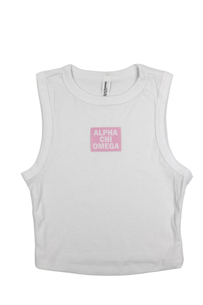 Alpha Chi Omega Patch Tank