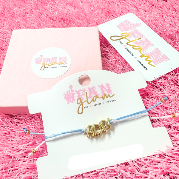 Alpha Delta Pi Bubble Bracelet