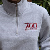 Alpha Omicron Pi Quarter Zip