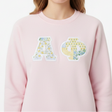Alpha Phi Patchwork Gilden Crewneck