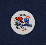 Get Em Gators Embroidered Button