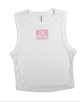 Chi Omega Patch Tank