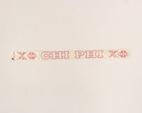 Chi Phi Horizontal Decal