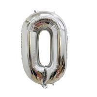 Greek Silver Foil Ballons - Each Sold Separately
