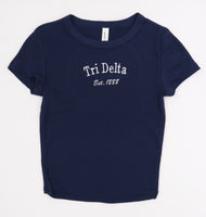 Delta Delta Delta Classic Baby Tee
