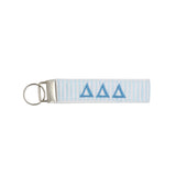 Delta Delta Delta Pastel FOB Keychain