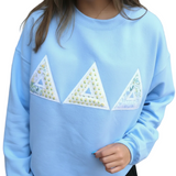 Sorority Patchwork Gilden Crewneck