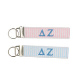 Delta Zeta Pastel FOB Keychain