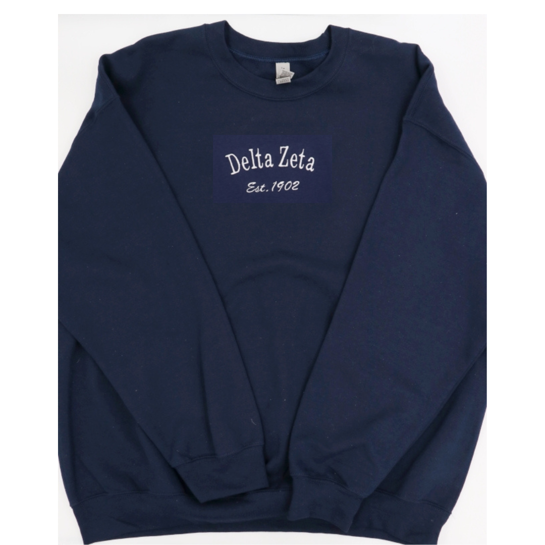 TGS会場限定 ZETA DREAMWORK CREWNECK NAVY