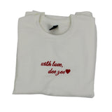 Delta Zeta With Love Crewneck