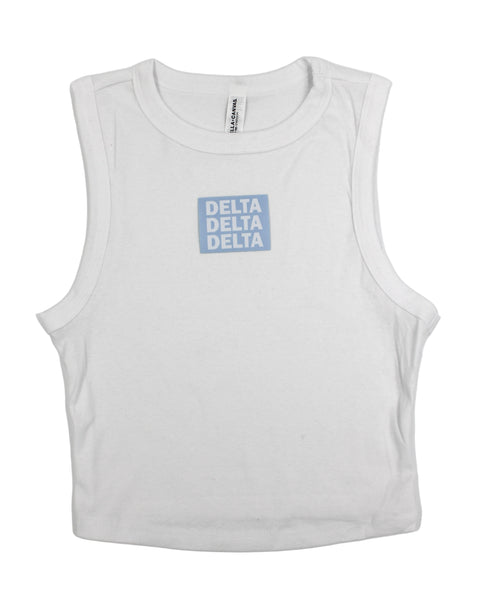 Delta Delta Delta Patch Tank