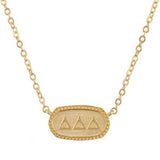 Delta Delta Delta Athena Necklace