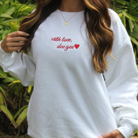 Delta Gamma With Love Crewneck