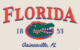 Florida Gator Uscape Bone Crewneck
