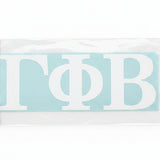 Gamma Phi Beta Vinyl Decal