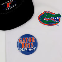 Gator Boys Stay Hot Printed Button