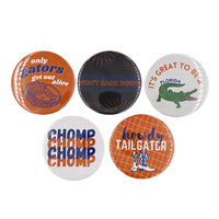 Gator Printed Buttons