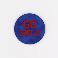 School Spirit Game Day Embroidered Button