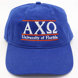 Alpha Chi Omega University of Florida Traditional Greek Hat