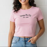 Omega Phi Chi Classic Baby Tee