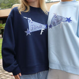 Florida Pennant Mockneck Sweatshirt