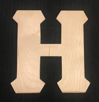 7.5" Letter - H/Eta
