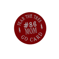 Stanford University Custom Family Embroidered 3" Button