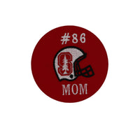 Stanford University Custom Family Embroidered 3" Button