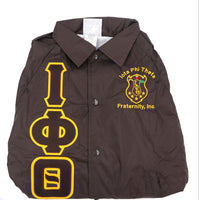 Iota Phi Theta Brown Crossing Jacket