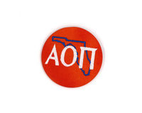 Alpha Omicron Pi Game Day Embroidered Button Set 1