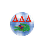 Delta Delta Delta Game Day Embroidered Button Set 1