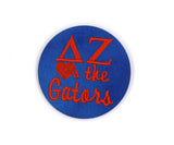 Delta Zeta Game Day Embroidered Button Set 1