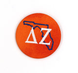 Delta Zeta Game Day Embroidered Button Set 1