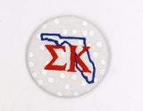 Sigma Kappa Game Day Embroidered Button Set 1