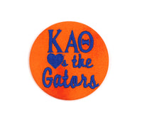 Kappa Alpha Theta Game Day Embroidered Button Set 1