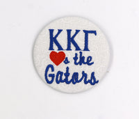 Kappa Kappa Gamma Game Day Embroidered Button Set 1