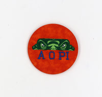 Alpha Omicron Pi Game Day Embroidered Button Set 2