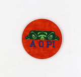 Alpha Omicron Pi Game Day Embroidered Button Set 2