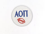 Alpha Omicron Pi Game Day Embroidered Button Set 2