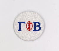 Gamma Phi Beta Game Day Embroidered Button Set 2