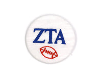 Zeta Tau Alpha Game Day Embroidered Button Set 2