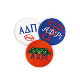Alpha Delta Pi Game Day Embroidered Button Set 2