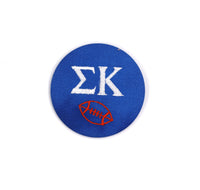 Sigma Kappa Game Day Embroidered Button Set 2