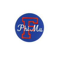 Phi Mu Game Day Embroidered Button Set 2