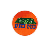 Phi Mu Game Day Embroidered Button Set 2