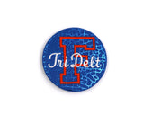 Delta Delta Delta Game Day Embroidered Button Set 2